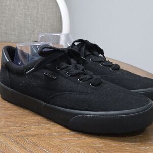 Lugz Lear Canvas Black Sneakers Mens Size 11